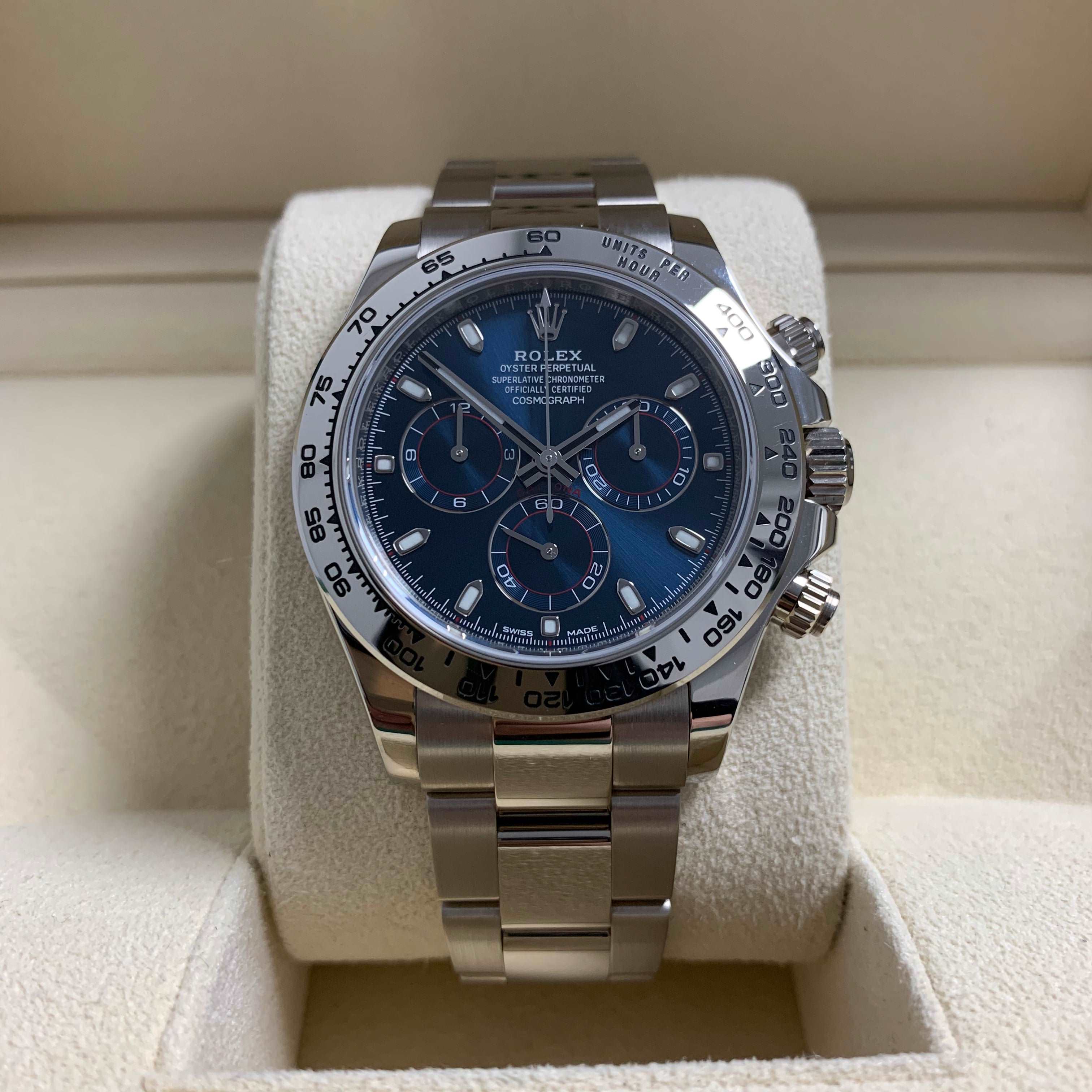 116509 shop blue dial