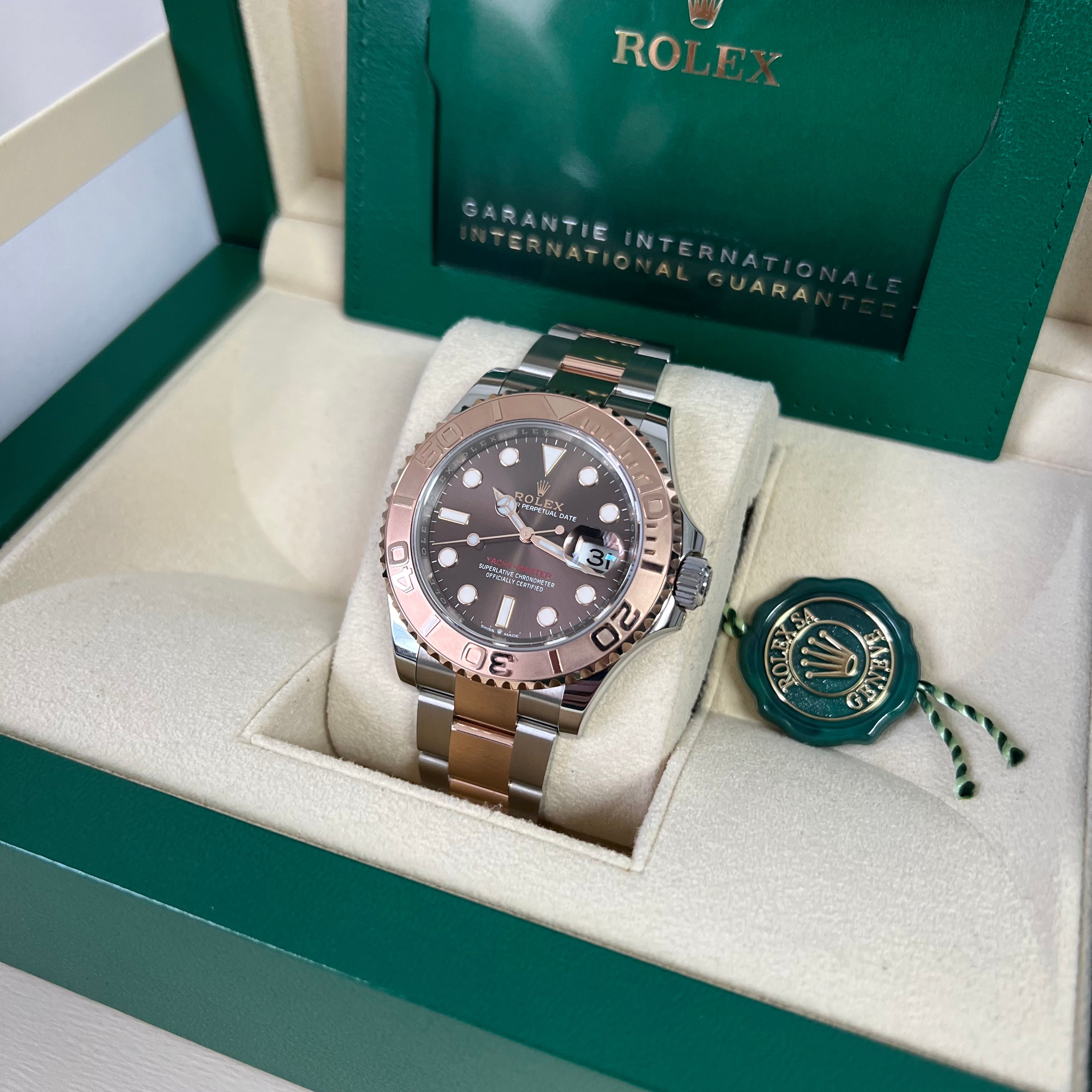 Rolex yacht sale master 40 chocolate