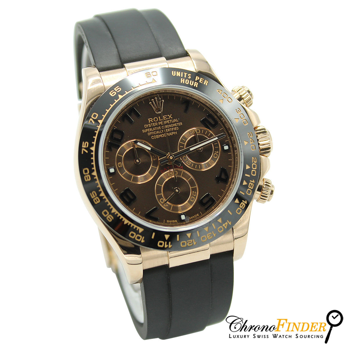 Cosmograph Daytona Oysterflex 116515LN (Chocolate Arabic Dial)