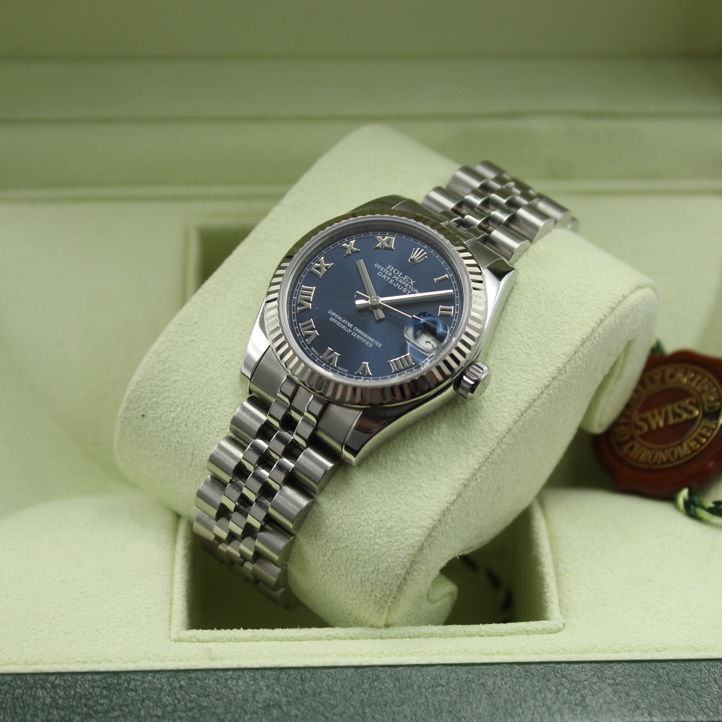 Datejust 31mm Midi 178274 (Navy Blue Roman Dial)