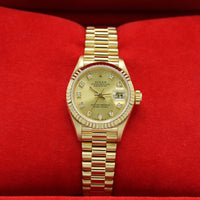 Lady Datejust 26mm 69178 (Champagne Diamond Dial)