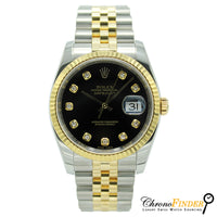 Datejust 36 116233 (Black Diamond Dial)