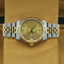 Datejust 36 16233 (Champagne Diamond Dial)