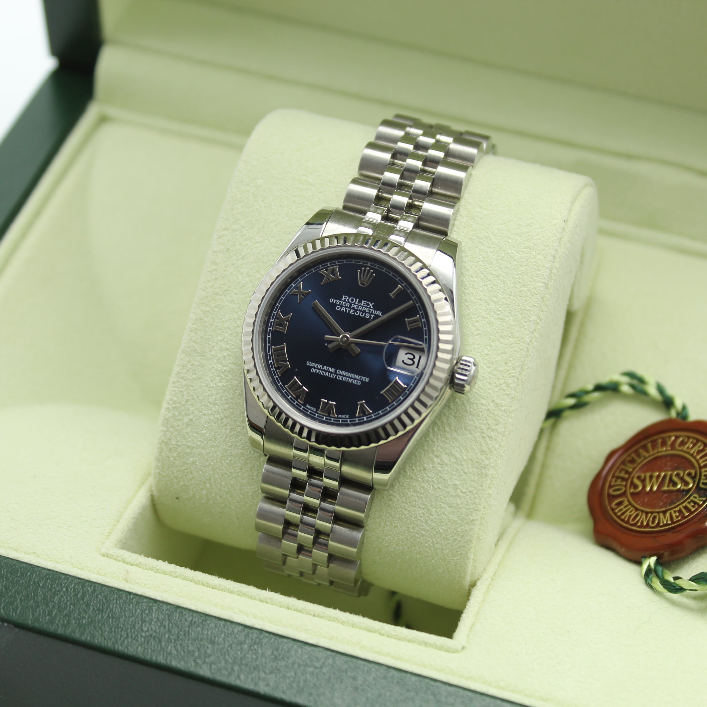 Datejust 31mm Midi 178274 (Navy Blue Roman Dial)