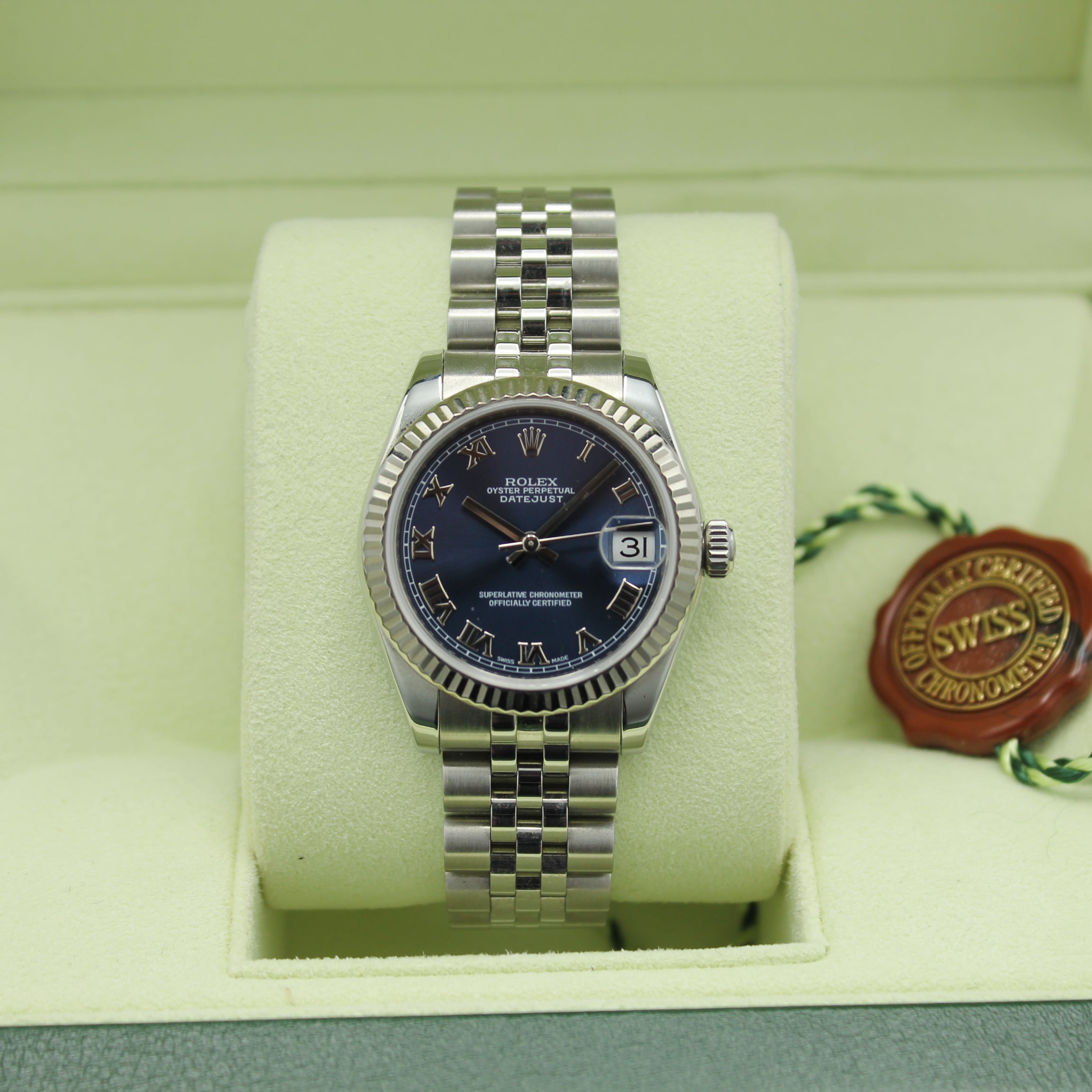 Datejust 31mm Midi 178274 (Navy Blue Roman Dial)