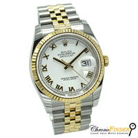 Datejust 36 116233 (White Roman Numeral Dial)