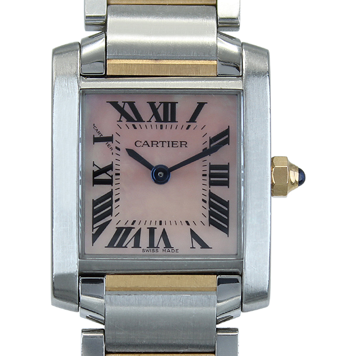 Tank Francaise Bi-Metal 2384 W51027Q4 (Mother Of Pearl)