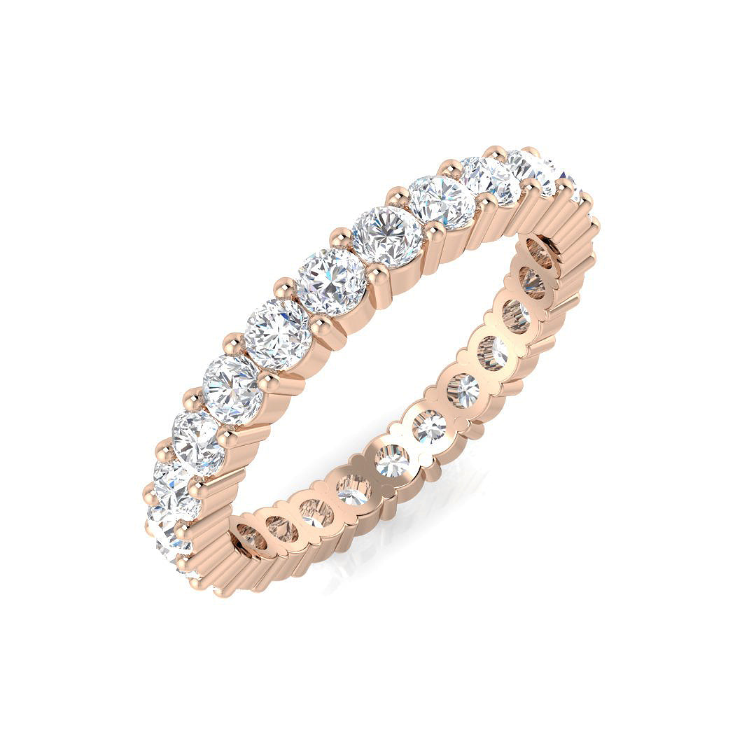 1.50ct Diamond Eternity Ring in 18k Rose Gold