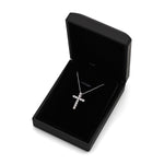 Load image into Gallery viewer, Round Brilliant Diamond Cross - 0.74ct - White Gold
