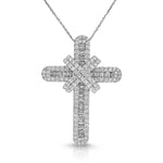 Load image into Gallery viewer, Baguette Diamond Pendant - Medium - 2.16ct - White Gold
