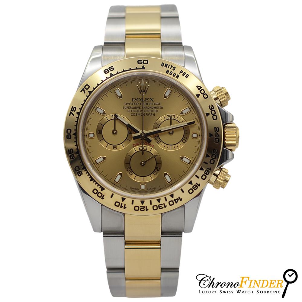 Cosmograph Daytona 116503 (Champagne Dial) Chronofinder Ltd