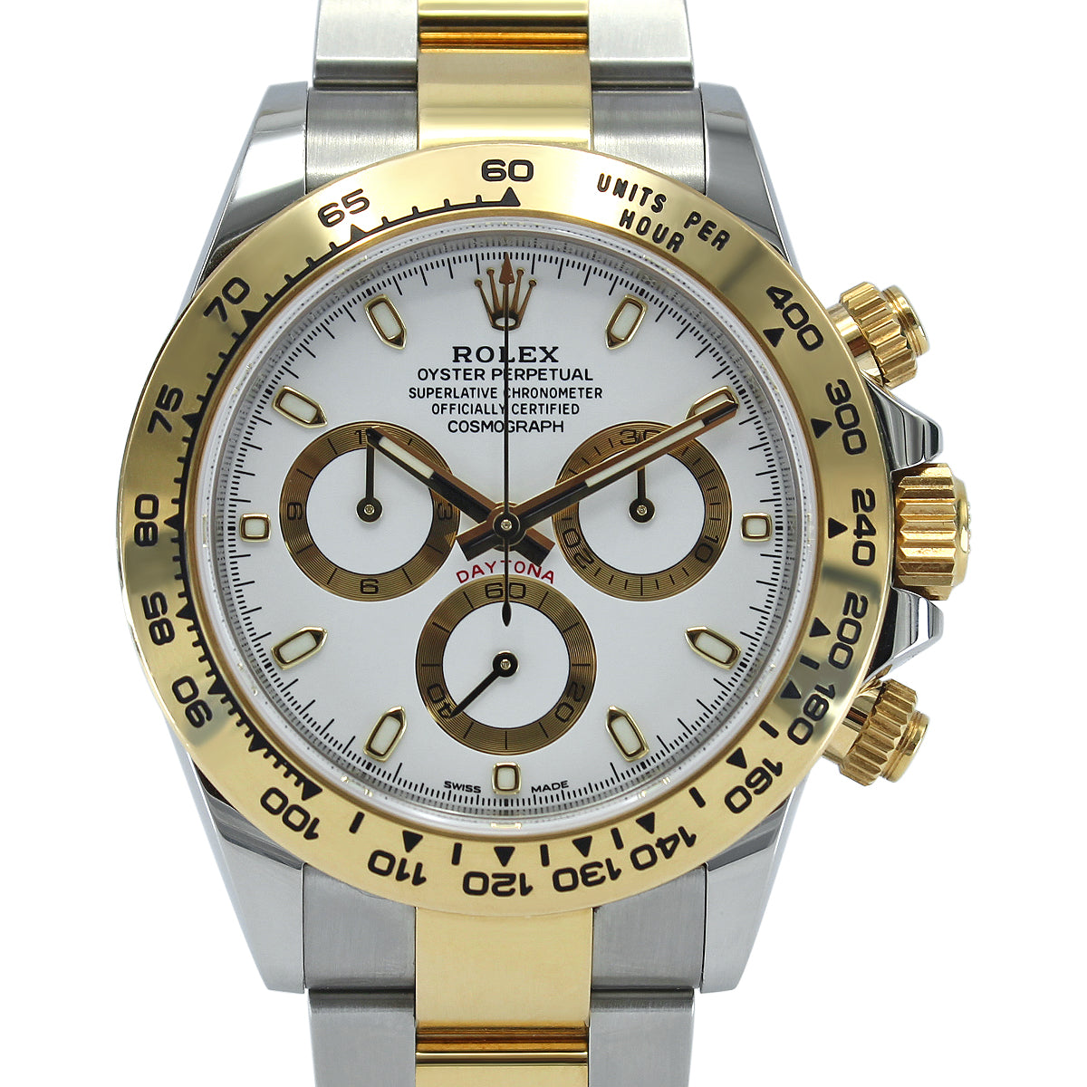 Rolex Cosmograph Daytona 116503 with a white dial