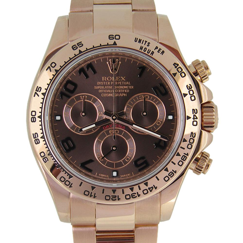 Cosmograph Daytona 116505 (Chocolate Arabic Dial)