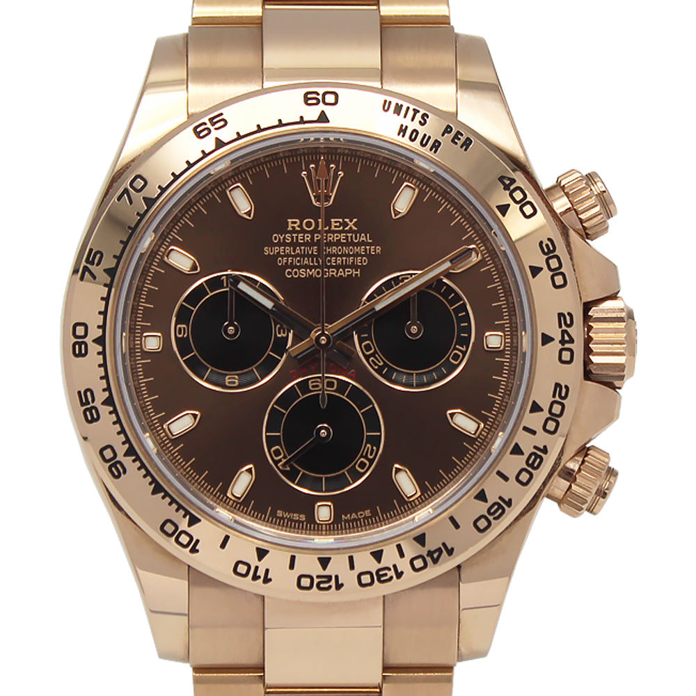 Cosmograph Daytona 116505 (Chocolate Baton Dial)