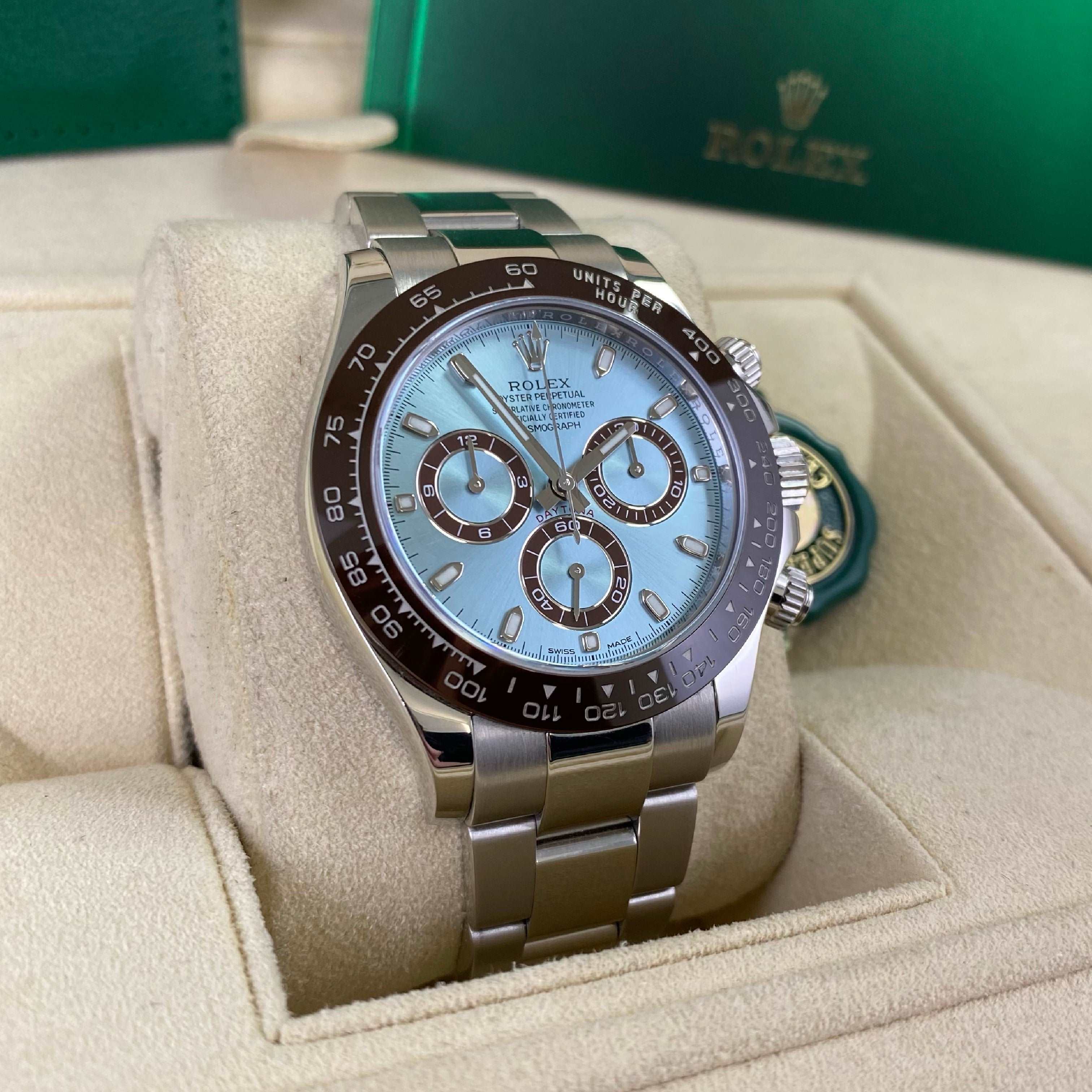 Cosmograph Daytona 116506 (Ice Blue Dial) Chronofinder Ltd