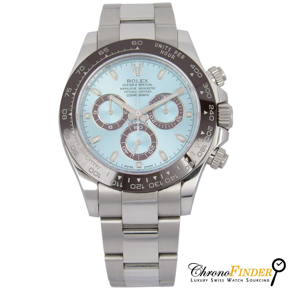 Cosmograph Daytona 116506 (Ice Blue Dial) Chronofinder Ltd