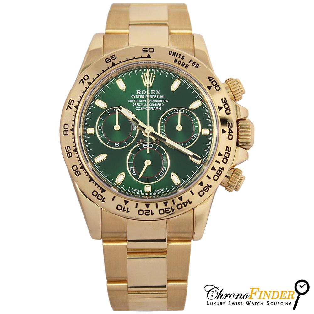 Cosmograph Daytona 116508 (Green Dial)