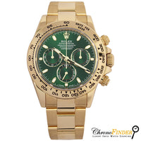 Cosmograph Daytona 116508 (Green Dial) Chronofinder Ltd