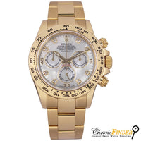 Cosmograph Daytona 116508 (Mother-of-Pearl Diamond Dial) Chronofinder Ltd