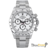 Cosmograph Daytona 116520 (White Dial) Chronofinder Ltd