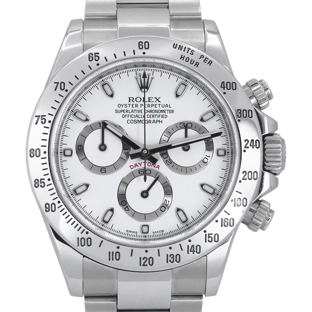 Cosmograph Daytona 116520 (White Dial) Chronofinder Ltd