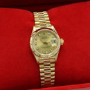 Lady Datejust 26mm 69178 (Champagne Diamond Dial)