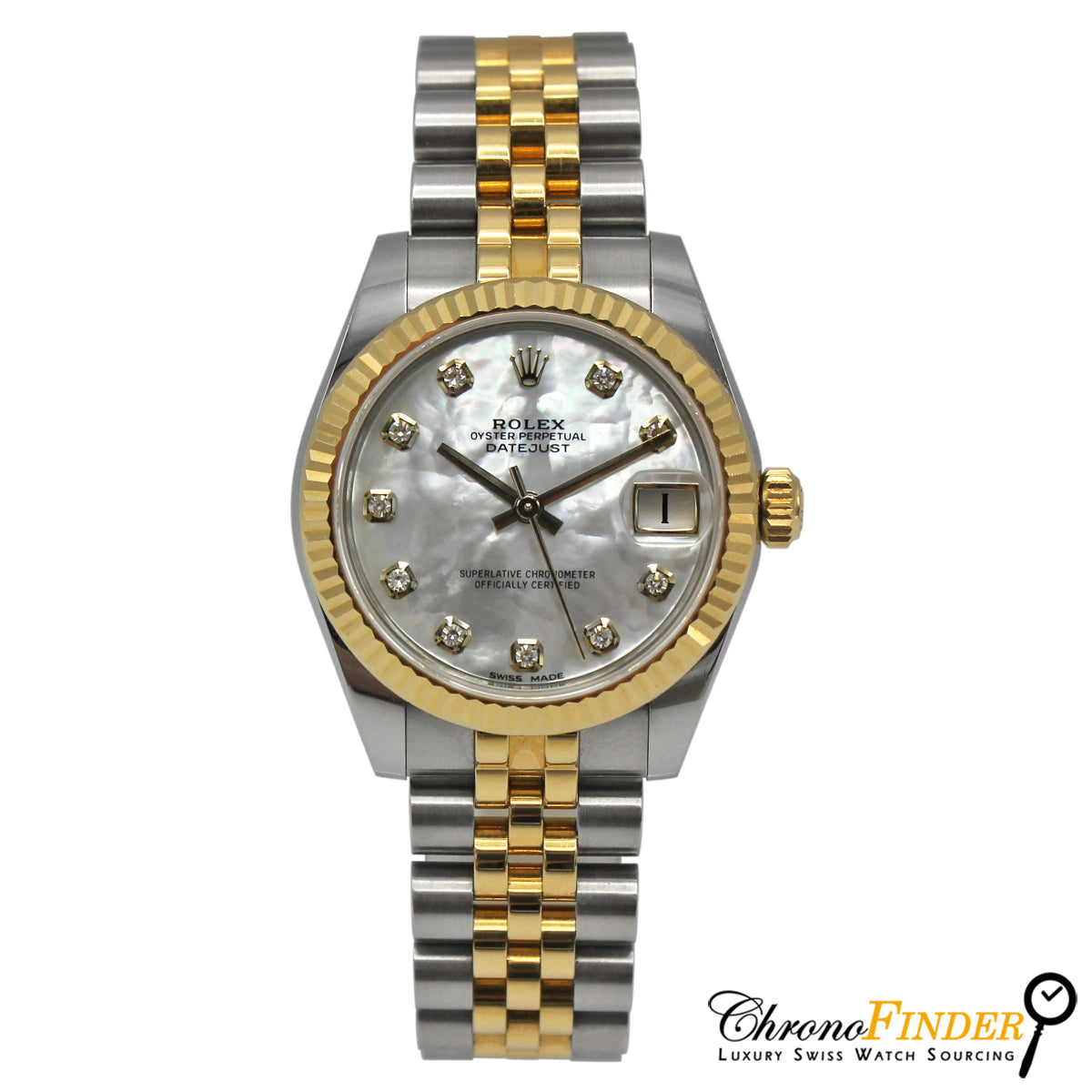 Datejust 31mm Midi 178273 Mother Of Pearl Diamond Dial