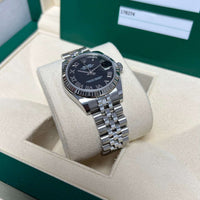 Datejust 31mm Midi 178274 (Black Roman Numeral Dial) Chronofinder Ltd