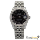 Datejust 31mm Midi 178274 (Black Roman Numeral Dial) Chronofinder Ltd