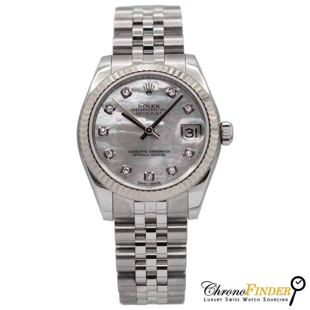 Datejust 31mm Midi 178274 (Mother Of Pearl Diamond Dial)