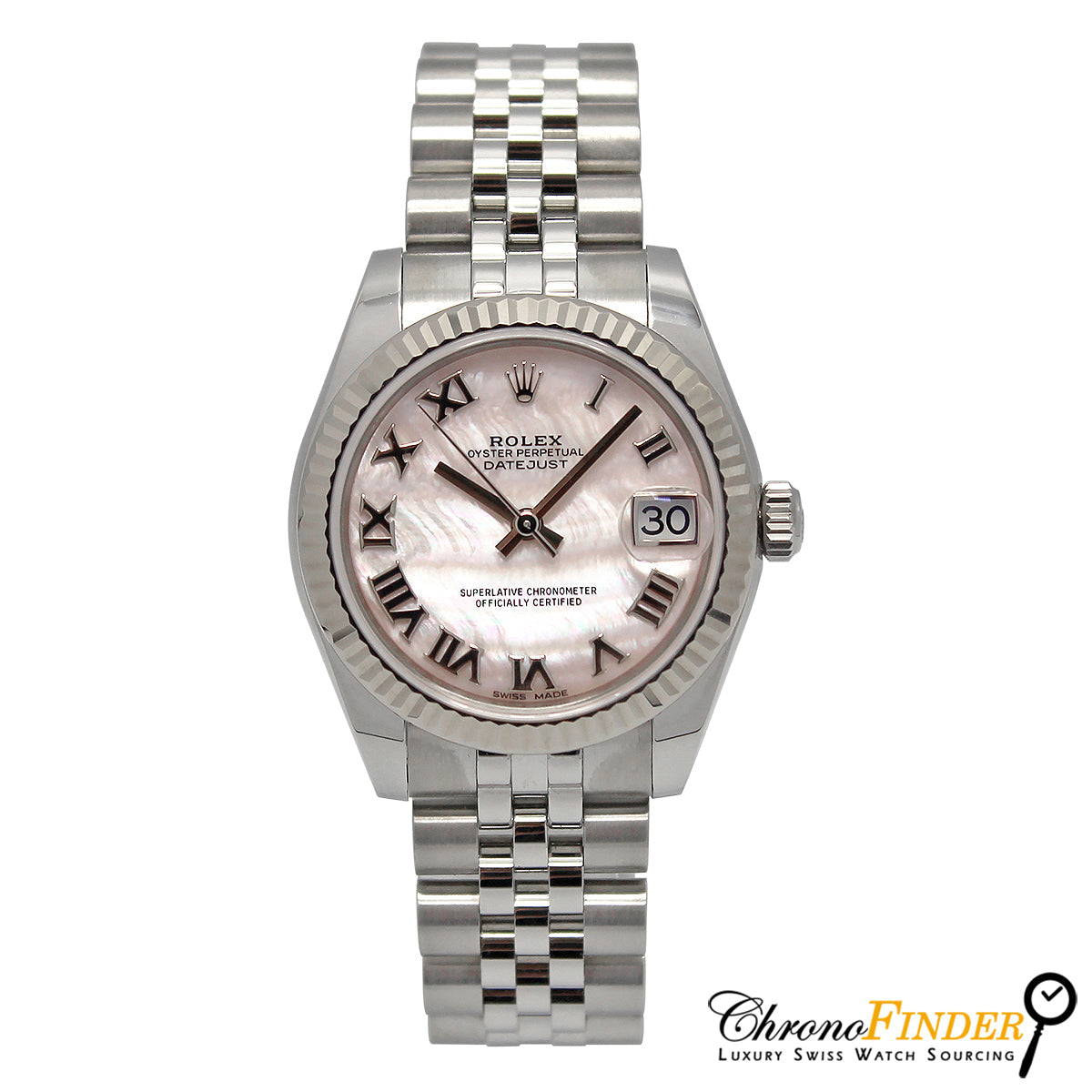 Datejust 31mm Midi 178274 (Mother Of Pearl Roman Numeral Dial) Chronofinder Ltd