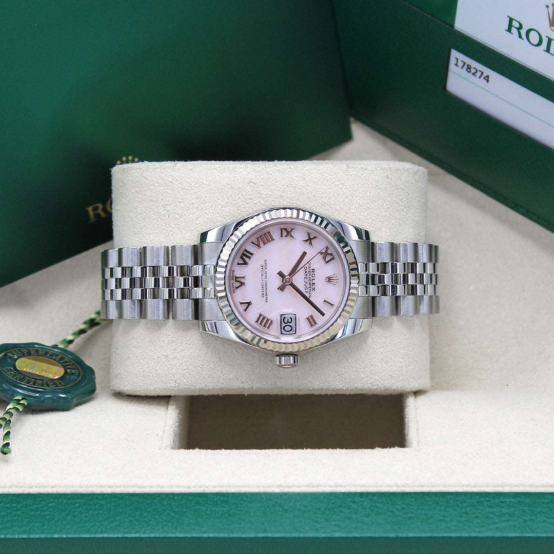 Datejust 31mm Midi 178274 (Mother Of Pearl Roman Numeral Dial) Chronofinder Ltd