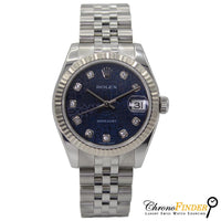 Datejust 31mm Midi 178274 (Navy Blue Jubilee Diamond Dial) Chronofinder Ltd