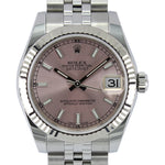 Load image into Gallery viewer, Datejust 31mm Midi 178274 (Pink Baton Dial) Jubilee Chronofinder Ltd