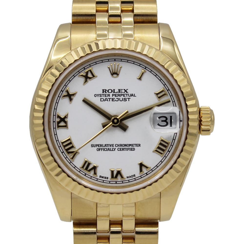 Datejust 31mm Midi 178278 (White Roman Dial)