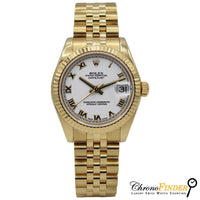 Datejust 31mm Midi 178278 (White Roman Dial) Chronofinder Ltd