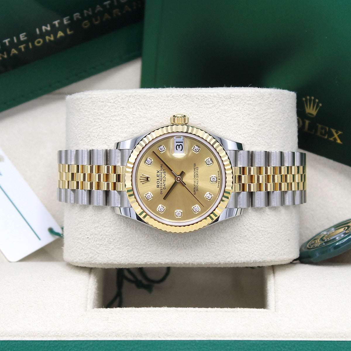 Datejust 31mm Midi 278273 (Champagne Diamond Dial) Chronofinder Ltd