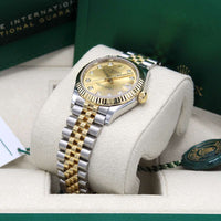 Datejust 31mm Midi 278273 (Champagne Diamond Dial) Chronofinder Ltd