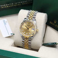 Datejust 31mm Midi 278273 (Champagne Diamond Dial) Chronofinder Ltd