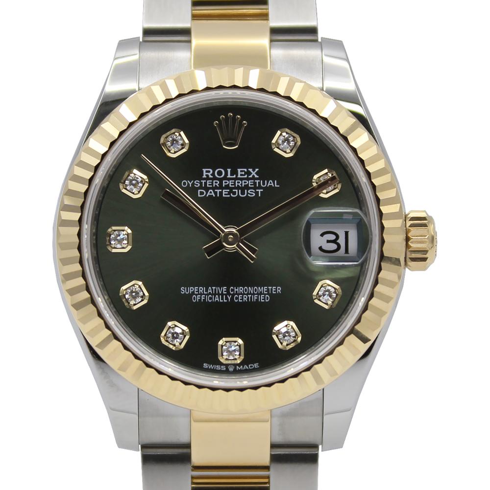 Datejust 31mm Midi 278273 (Olive Green Diamond Dial)