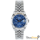 Datejust 31mm Midi 278274 (Blue Floral Motif Scattered Diamond Dial) Chronofinder Ltd