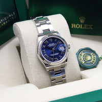 Datejust 31mm Midi 278274 Oyster (Navy Blue Roman Dial) Chronofinder Ltd