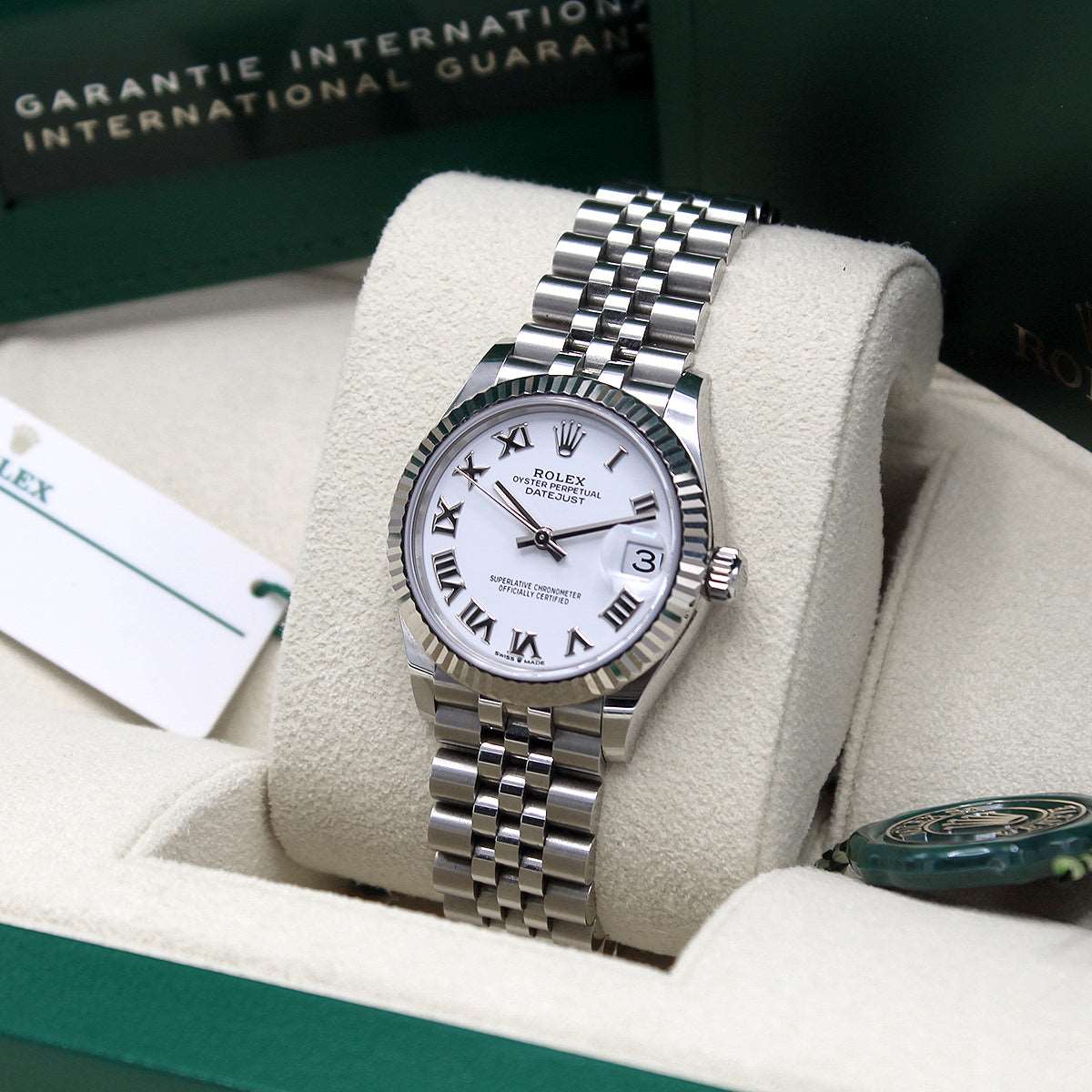 Datejust 31mm Midi 278274 (White Roman Numeral Dial) Chronofinder Ltd