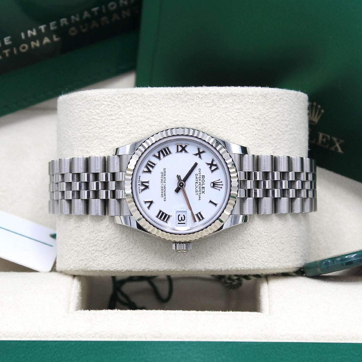 Datejust 31mm Midi 278274 (White Roman Numeral Dial) Chronofinder Ltd