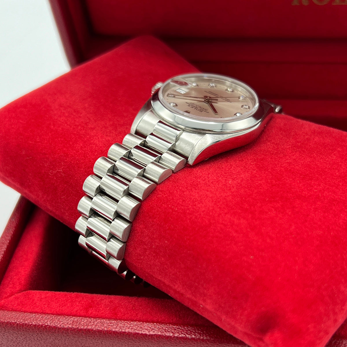 Datejust 31mm Midi 68246 (Silver Diamond Dial) Chronofinder Ltd