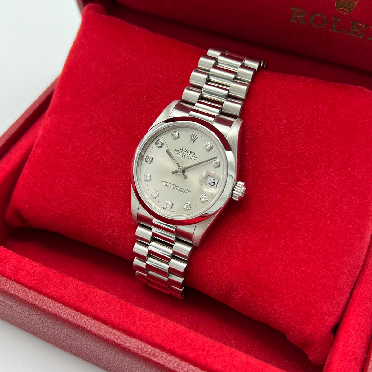 Datejust 31mm Midi 68246 (Silver Diamond Dial) Chronofinder Ltd