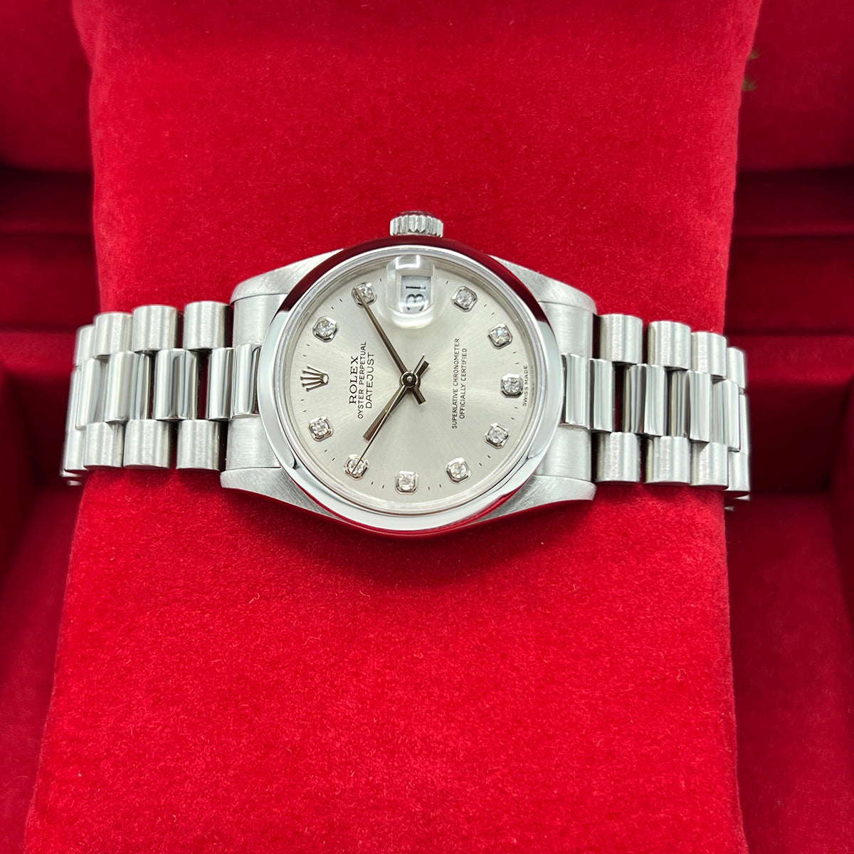 Datejust 31mm Midi 68246 (Silver Diamond Dial) Chronofinder Ltd