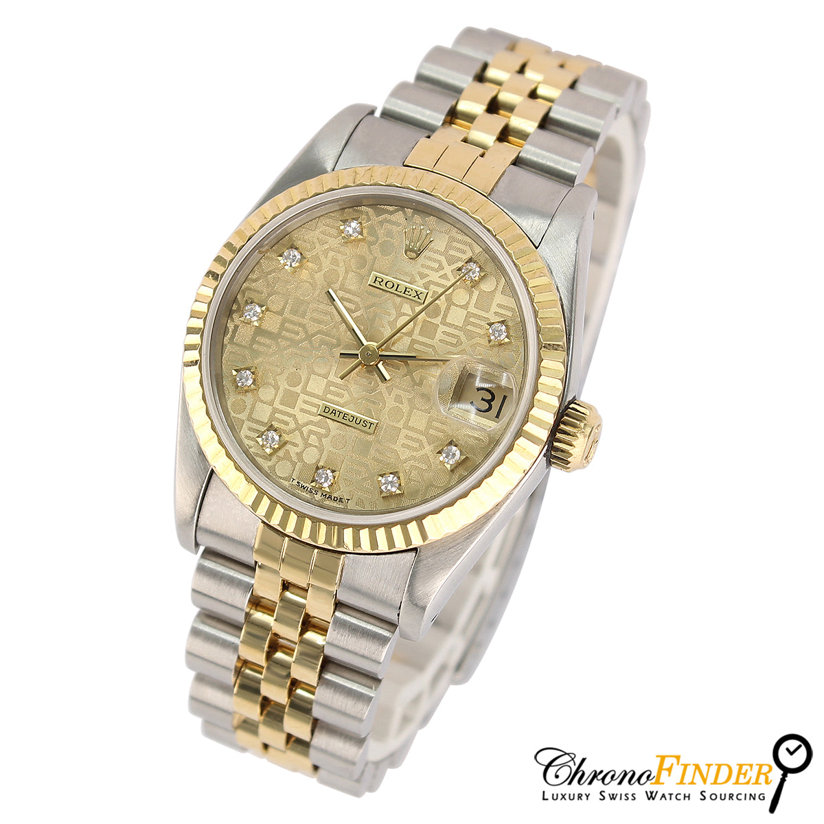 Datejust 31mm Midi 68273 (Champagne Jubilee Diamond Dial) Chronofinder Ltd