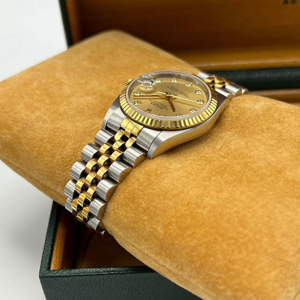 Datejust 31mm Midi 78273 (Champagne Diamond Dial) Chronofinder Ltd