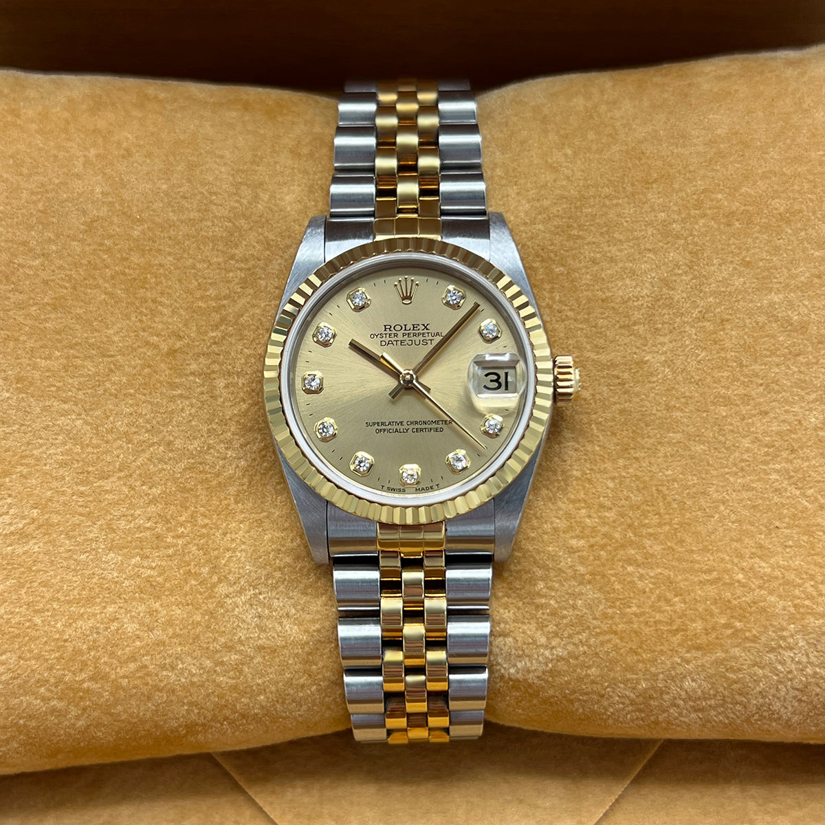 Datejust 31mm Midi 78273 (Champagne Diamond Dial) Chronofinder Ltd